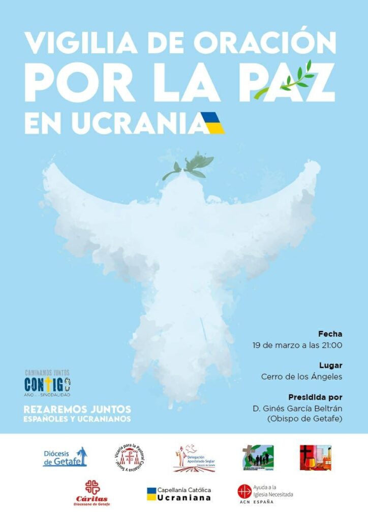 Oración diocesana por la paz en Ucrania – Santos Justo y Pastor